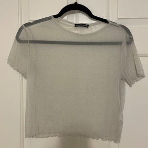 Brandy Melville sparkly shirt